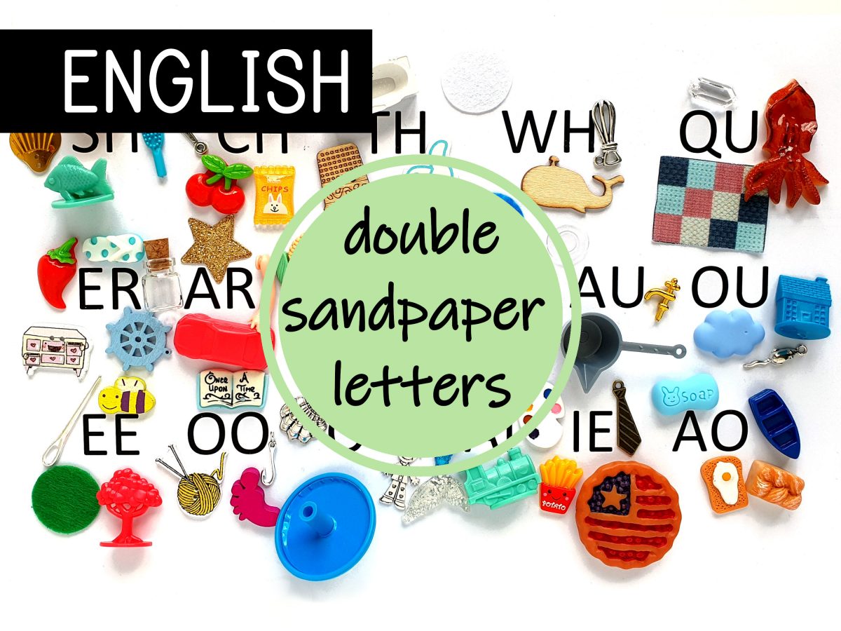 Nienhuis double sandpaper letters