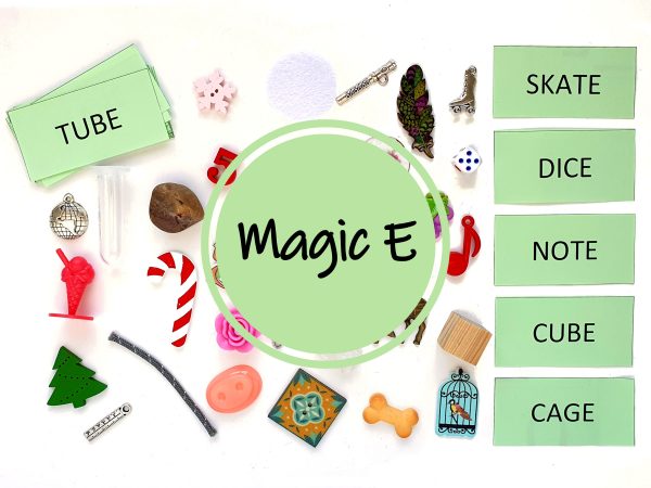 montessori green series magic E