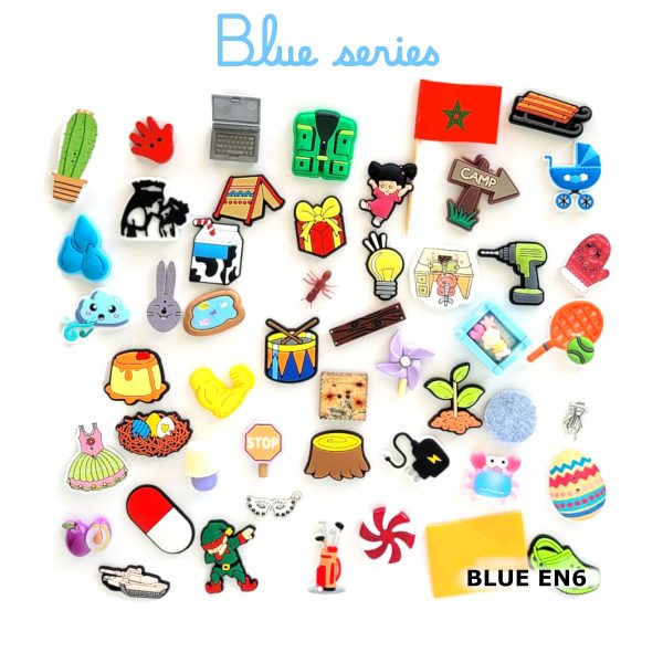 montessori blue series BLENDS miniature language objects
