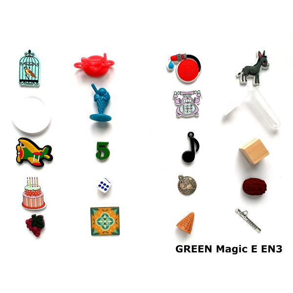 montessori green series magic e or silent e