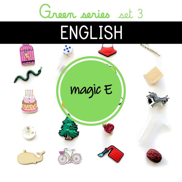 magic E silent E montessori language objects