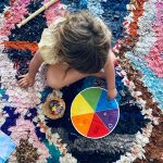 Mimia Montessori color sorting activity