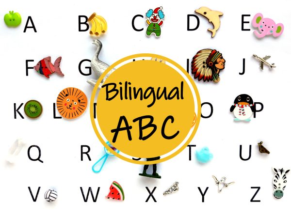 bilingual alphabet objects