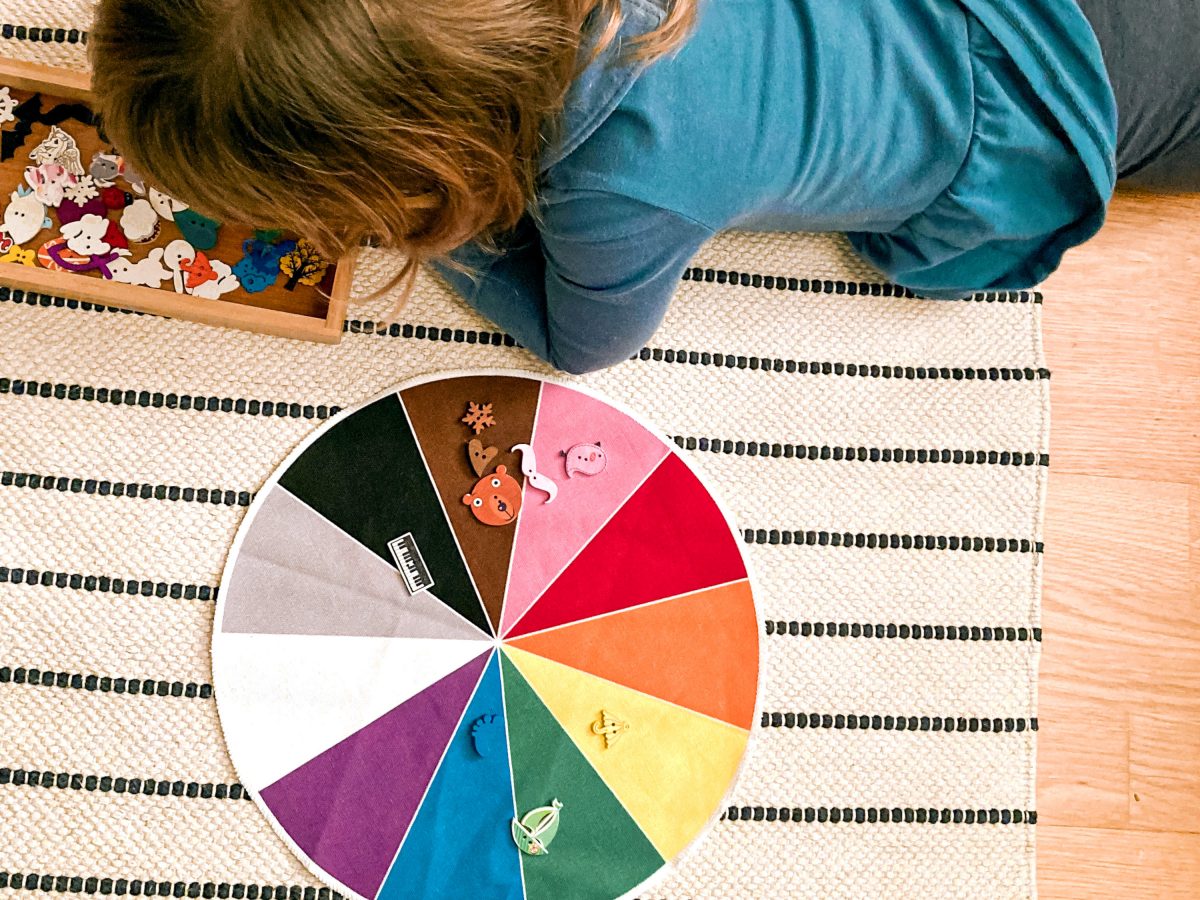 Mimia Montessori color wheel