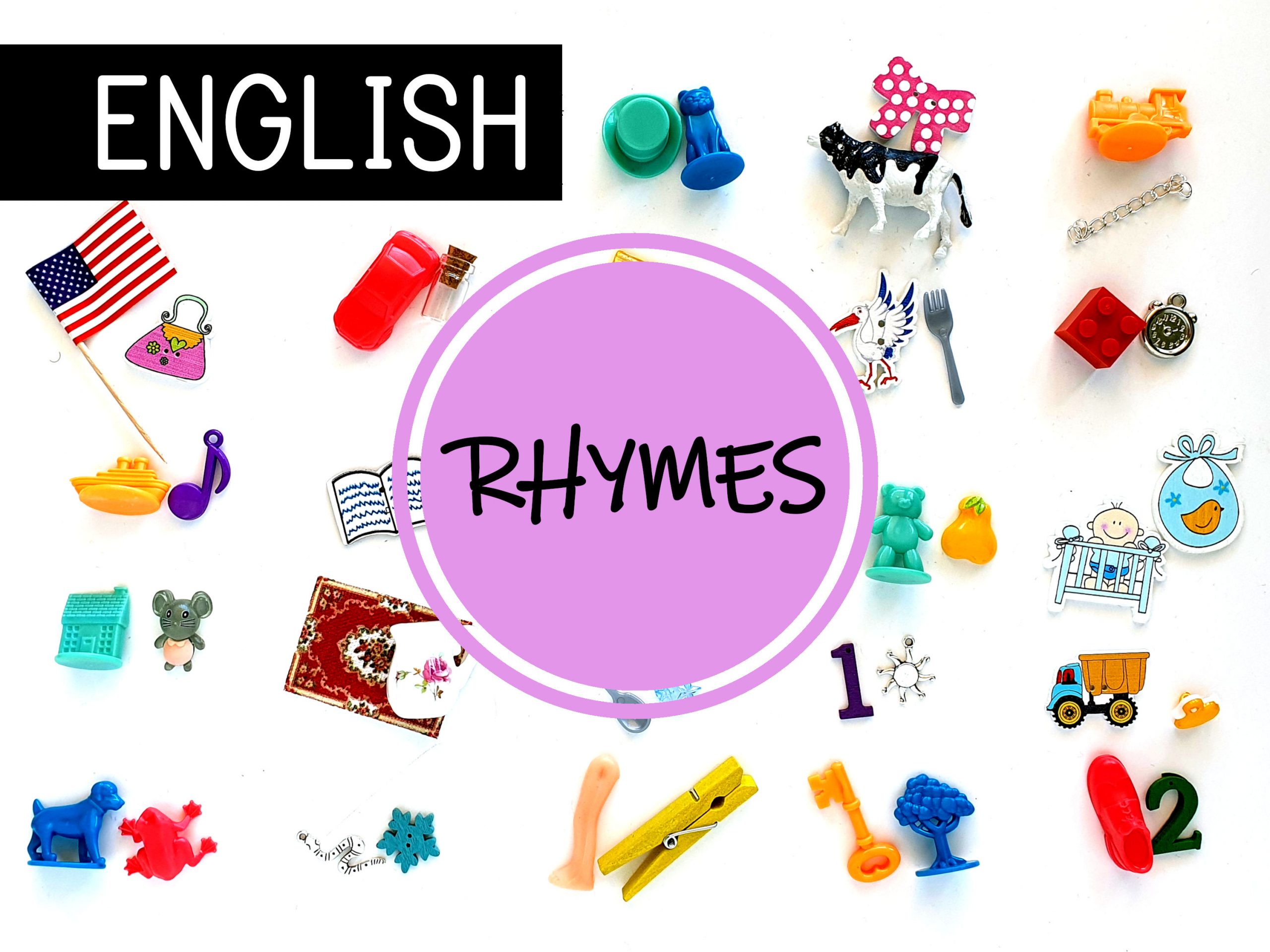 RHYMING basket language montessori