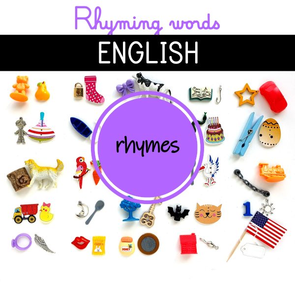 montessori rhyming basket rhymes language objects miniatures
