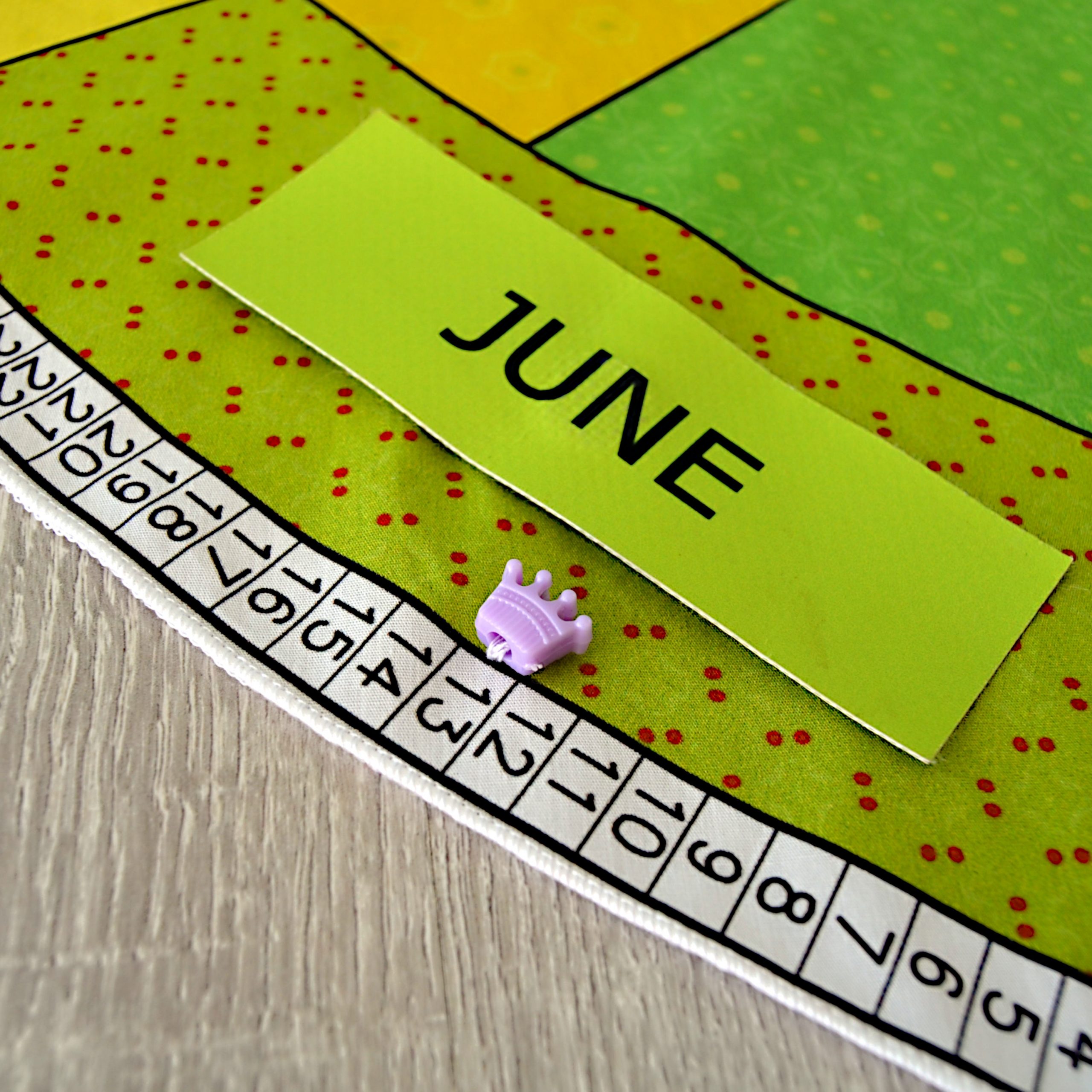 S calendario tela corona Fabric circular anual calendar - Image 3