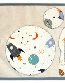 Montessori placemat canvas universe