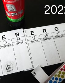 linear calendar 2022