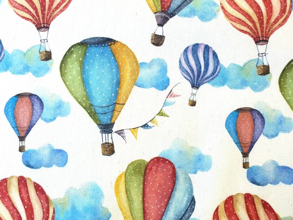 fabric hot-air balloons