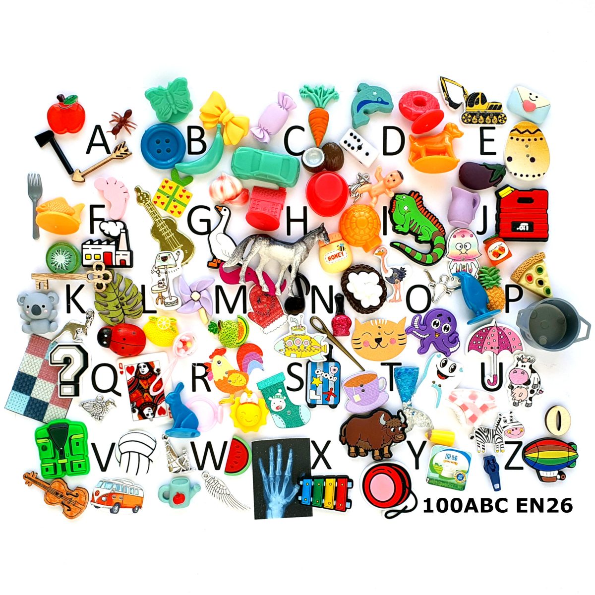 Alphabet sound box Montessori white series language objects
