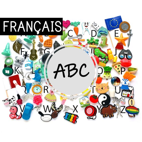figurines miniatures langue Montessori boîte de sons Français