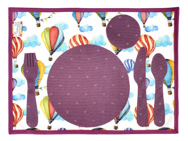 montessori table setting placemat