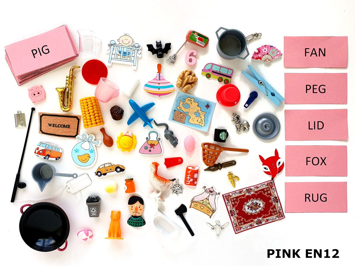 pink series montessori language materials