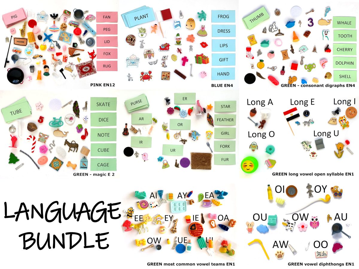 montessori language series big bundle