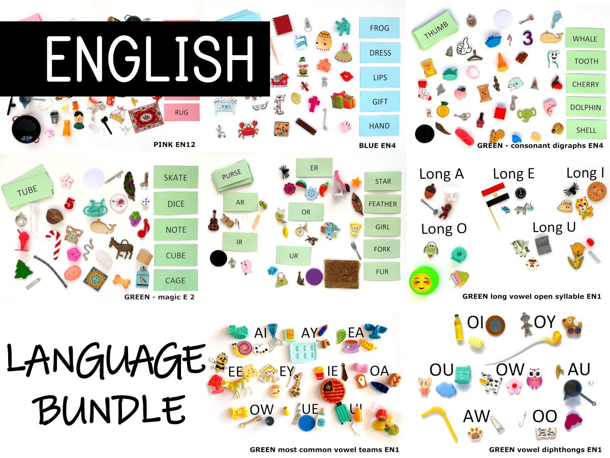 Montessori language series big bundle