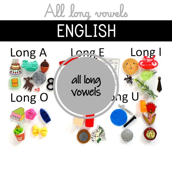 EN - long vowels - Montessori language material