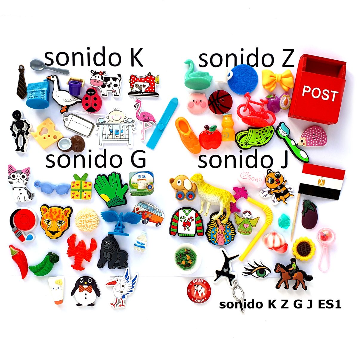 sonidos k z g j r dificultades ortográficos miniaturas