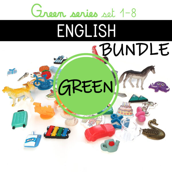 Montessori green series language objects